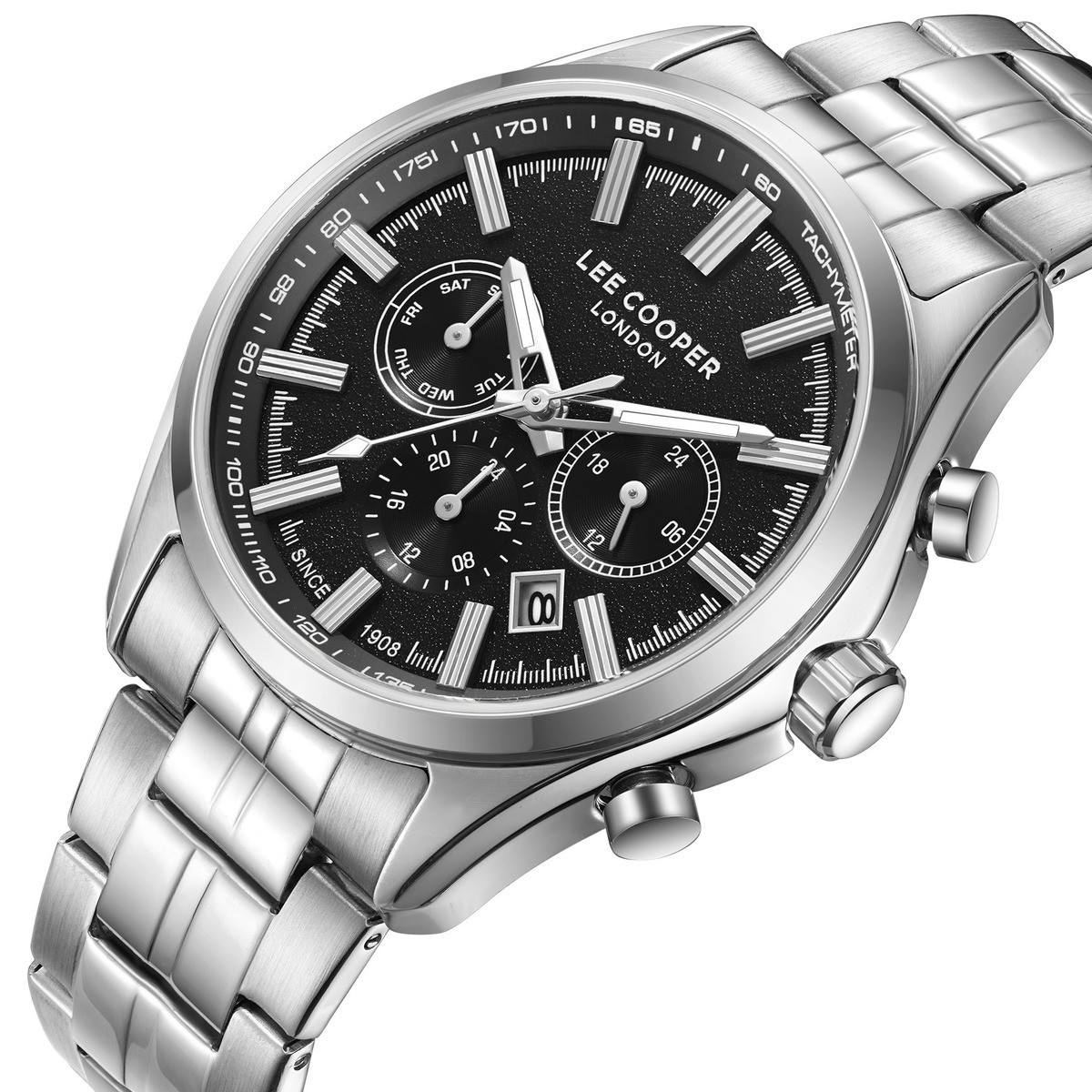 Чоловічій годинник Lee cooper Fenix Black