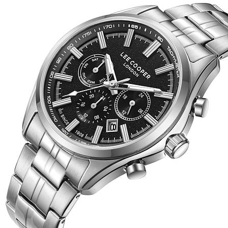 Чоловічій годинник Lee cooper Fenix Black, фото 1