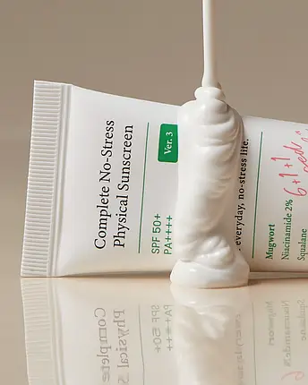 Сонцезахисний крем з фізичними фільтрами Axis-Y Complete No-Stress Physical Sunscreen, 10 мл, фото 3