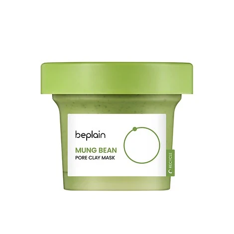 Глиняна маска для звуження пор Beplain Mung Bean Pore Clay Mask 120 мл