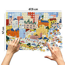 Пазли Рідний Дніпро (1000 елементів). ORNER, фото 3