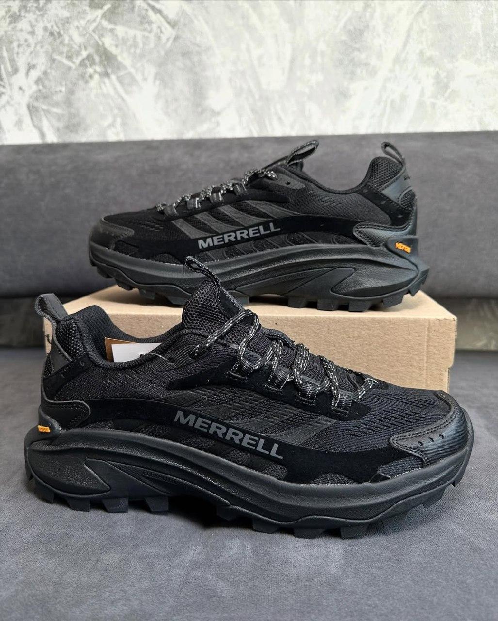 Чоловічі кросівки merrell moab speed 2 all black