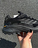 Чоловічі кросівки merrell moab speed 2 all black, фото 7
