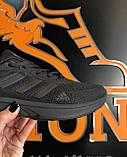 Чоловічі кросівки для бігу Adidas Duramo black, фото 2