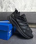 Чоловічі кросівки для бігу Adidas Duramo black, фото 4