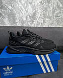 Чоловічі кросівки для бігу Adidas Duramo black, фото 6