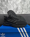 Чоловічі кросівки для бігу Adidas Duramo black, фото 7