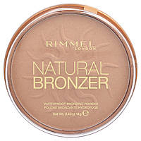 Rimmel London, натуральний бронзер, водостійка бронзова пудра, 027 Sun Dance, 14 г (0,49 унції)
