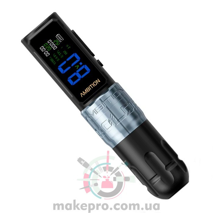 Бездротова тату машинка Ambition Soldier 270 S Tattoo Machine (silver) (SingleBattery), фото 1