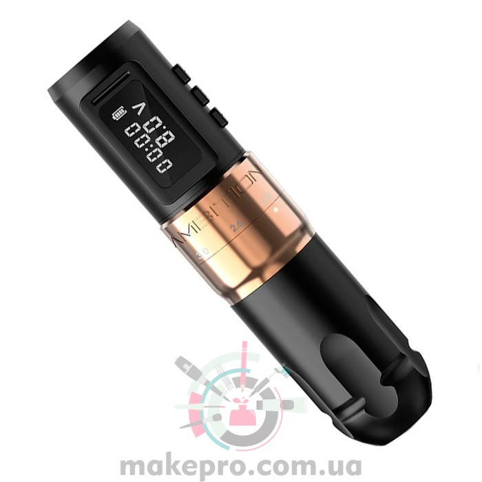 Бездротова тату машинка Ambition Mars U Tattoo Machine (gold), фото 1