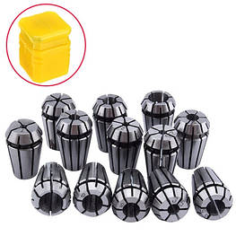 Цанги затискні 13шт ER11, 1-7мм, для ЧПУ верстата - оригінал