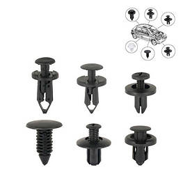 Набір автомобільних кріплень 190шт, пістони, кліпси - оригінал