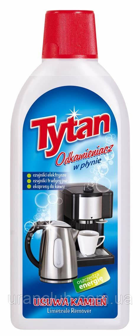 Засіб рідкий чистячий антинакип титан Tytan 500г очищення техніки видалення накипу