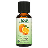Апельсинова олія органік Now Foods (Essential Oils Orange) 30 мл
