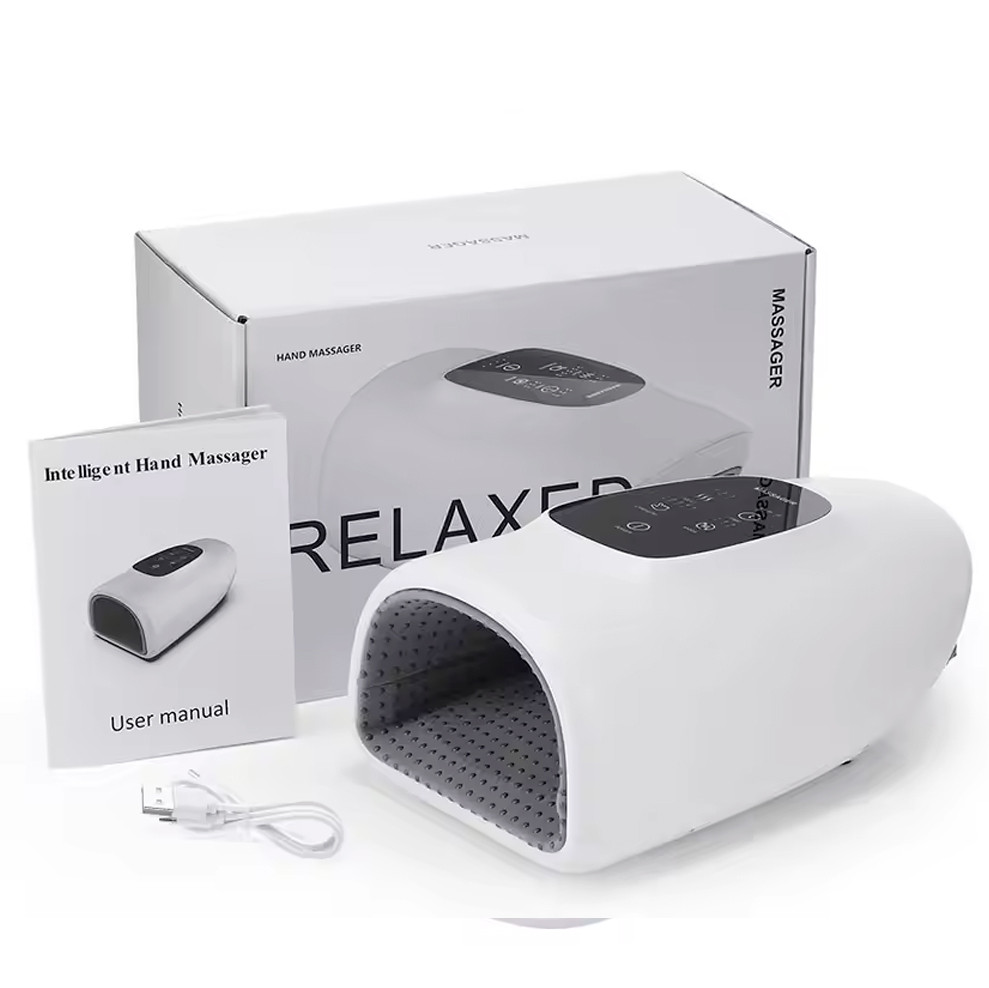Графен для зняття втоми та болю в руках Електричний Масажер з 5 рівнями повітряної компресії та нагрівання, фото 1
