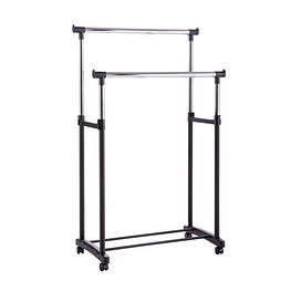 Підлогова стійка вішак для одягу M до 30кг, 80x37x155см регульована - оригінал