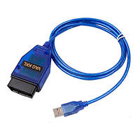 Оригінал! VAG COM 409.1 KKL OBD2 USB сканер діагностики авто - Вища Якість!
