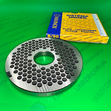 Решітка (5 мм) B98 Unger 32 для м'ясорубки Fama, Fimar, Everest, Sirman, KT та інші, фото 2