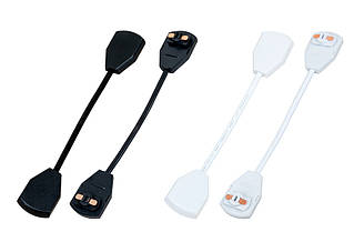 З'єднувач шинопроводу 752 гнучкий чорний LVS2374