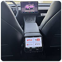 Екран Mekede MTS1 8,66" Tesla model 3 Y Prime 4/64 для пасажира Car-Play Android auto управляв кліматом 24 шт., фото 8