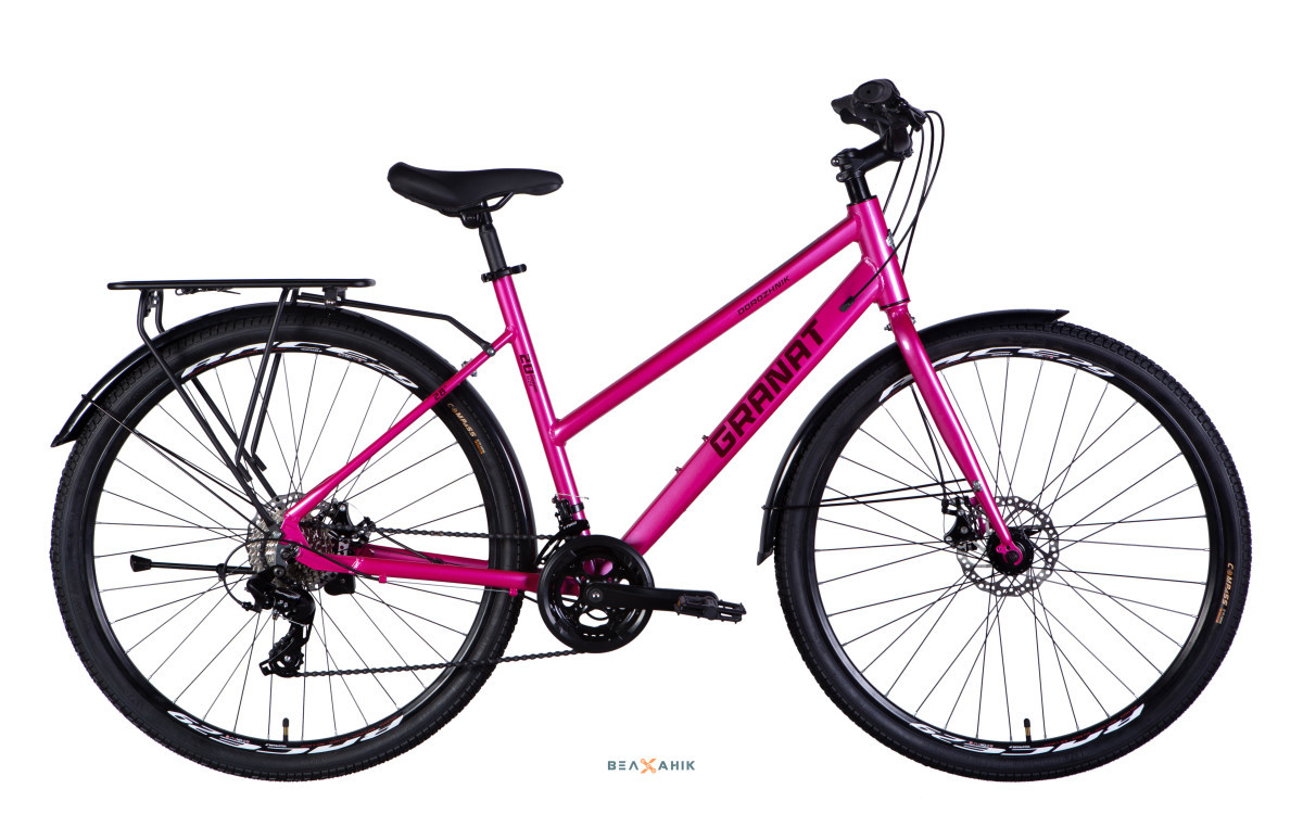 Велосипед 28/quot; Dorozhnik GRANAT W DD CS (рама 20/quot;) AL фіолетово-рожевий, фото 1