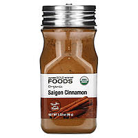 Органічна сайгонська кориця California Gold Nutrition (Organic Saigon Cinnamon) 49 г