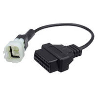 Оригінал! Перехідник з OBD2 16pin мама на KTM 6pin тато - Вища Якість!