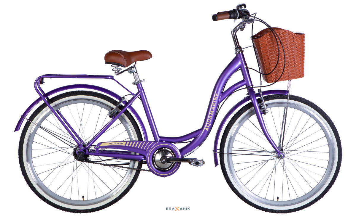 Велосипед 26/quot; Dorozhnik AQUAMARINE PH (рама 17/quot;) ST фіолетовий, фото 1