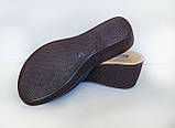 Шльопанці джинсові, жіночі на танкетці 38 р, фото 9