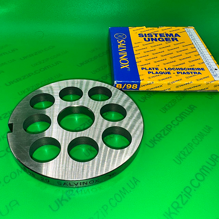 Решітка ковбасна 20 мм Unger B98 мод. 32 для м'ясорубки Fama, Sirman, Fimar, Everest і ін., фото 2