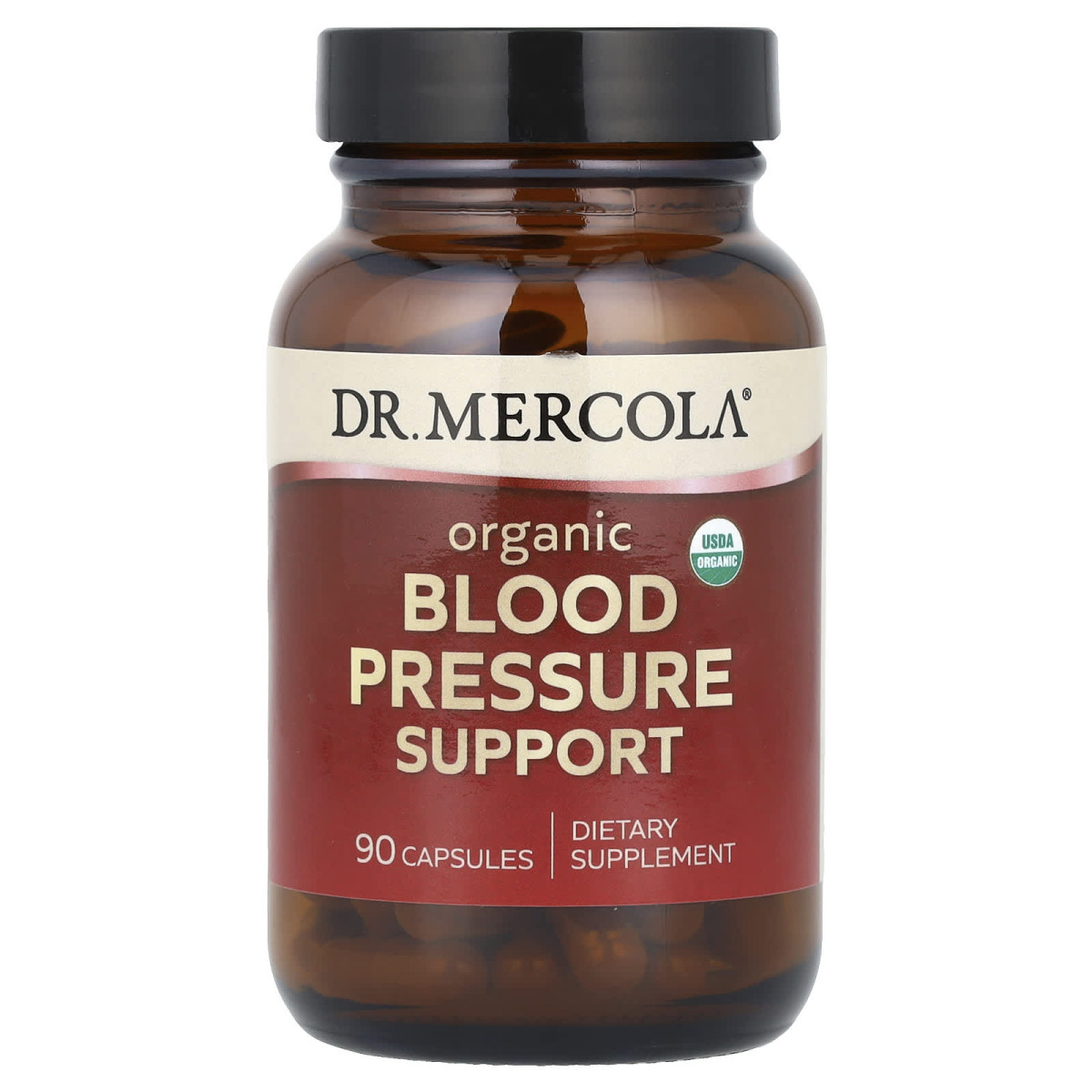 Підтримка кров'яного тиску, Blood Pressure Support, Dr Mercola, 90 капсул