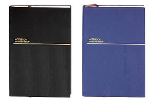 Блокнот В5 100арк., в клітинку ООПТ чорний, синій