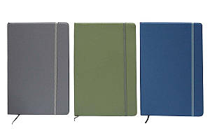 Блокнот В5 96арк., в клітинку ООПТ блакитний, оливковий, сірий