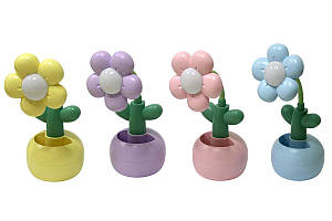 Лампа з підставкою, 2 режима, micro USB ООПТ Квіточка, мікс кольорів