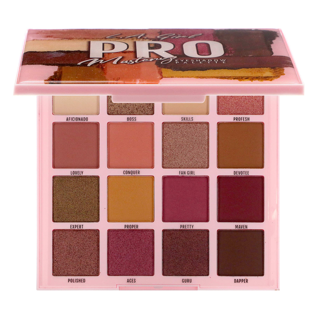 Палітра тіней для повік, Pro Eyeshadow Palette, Mastery, L.A. Girl, 35 г