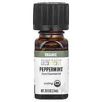 Чисте ефірне масло перцевої м'яти Aura Cacia (Organic Peppermint) 7 мл
