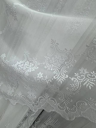 Бамбукова тюль №20959 у вітальню, спальню на відріз, фото 3