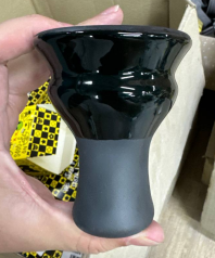 Чаша для кальяну Stealler bowls Pro - Charcoal black, фото 1