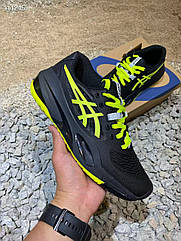 Eur36-46 тенісні кросівки Асикс ASICS Gel-Resolution X White Black взуття для падель тенісу зали