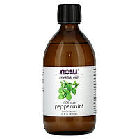Ефірна олія перцевої м'яти Now Foods (100% Pure Peppermint) 473 мл