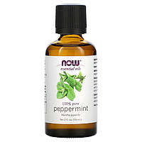 Ефірна олія перцевої м'яти Now Foods (Essential Oils Peppermint Oil Invigorating Aromatherapy Scent) 59 мл