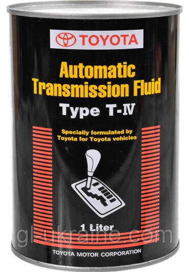 Трансмісійна олива Toyota ATF TYPE T-IV, 1л (08886-81016)