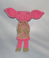 Поросятко в'язана іграшка