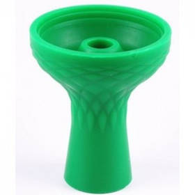Чаша силіконова Phunnel з пазом під калауд Зелена