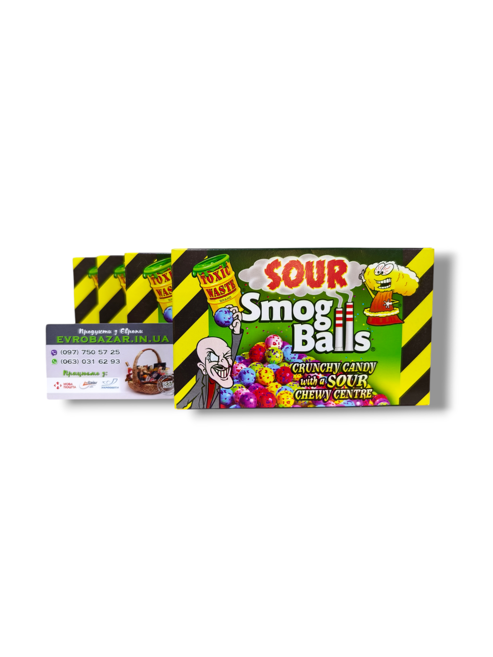 Кислі жуйки Smog Balls