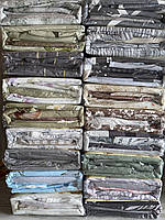 Постільна білизна Двоспальний комплект з простирадлом на гумці 160*200+20см, постільна білизна з фланелі розмір двоспальний