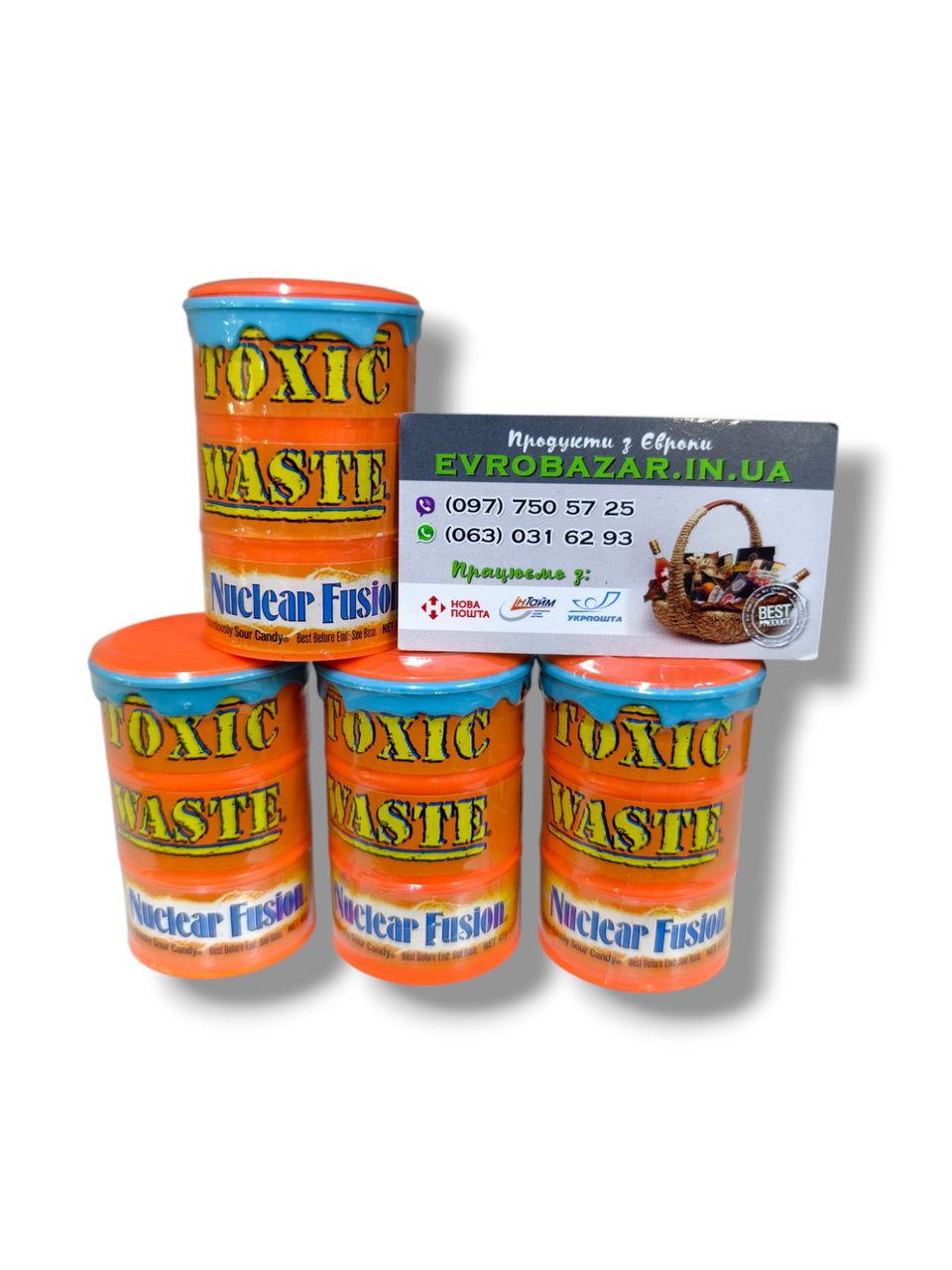 Кислі цукерки Toxic Waste Nuclear
