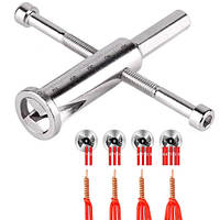 Популярний! Насадка інструмент на шуруповерт дриль для скручування і зачистки проводів - Краща якість тільки на Nukleon.com.ua