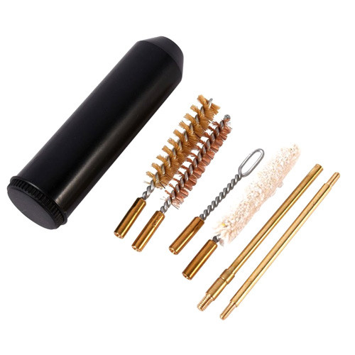 Набір для чищення ствола зброї 9мм 38 калібру, компактний, фото 1