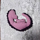 Дракон брошка значок в'язана іграшка, фото 2